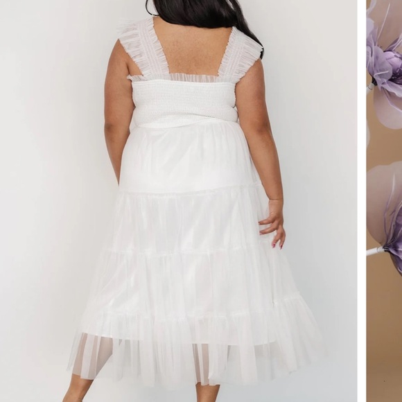 Baltic Born Emma Smocked Tulle Dress - Picture 5 of 9